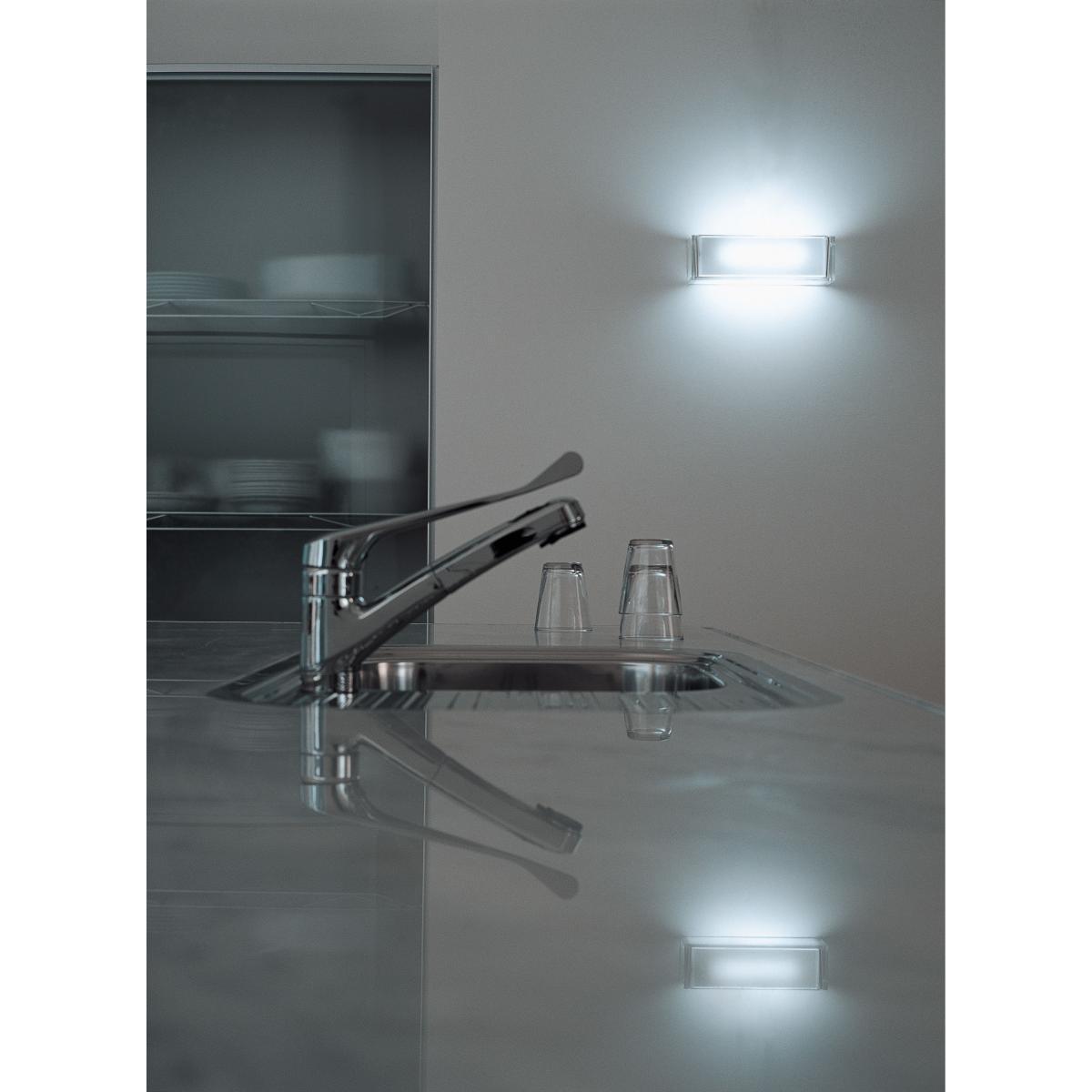 Ontherocks 1 HL Wall light by Flos White/Transparent – image 3