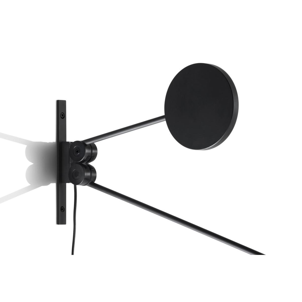Counterbalance Wall light with plug - LED / L 191 cm by Luceplan Black – image 4