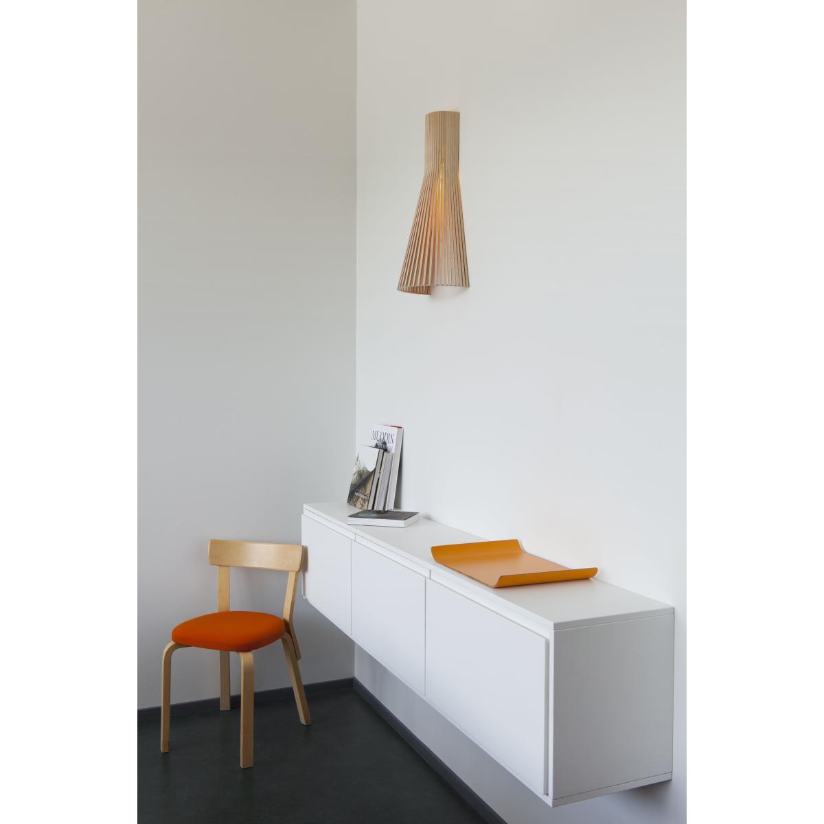 Secto L Wall light with plug - / H 60 cm by Secto Design Black – image 2