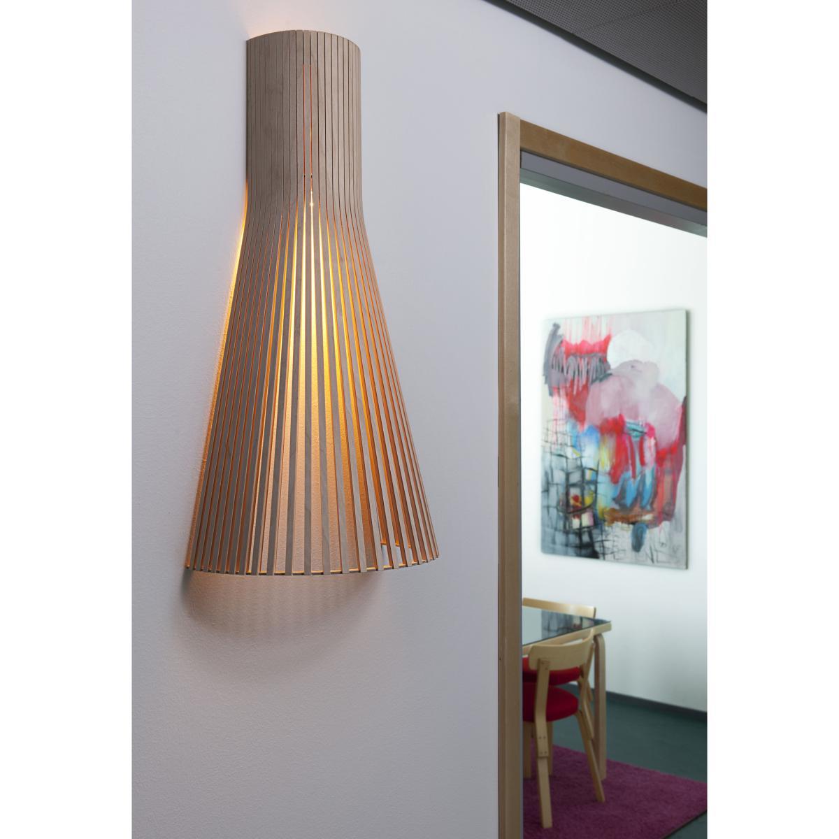 Secto L Wall light with plug - / H 60 cm by Secto Design Black – image 3