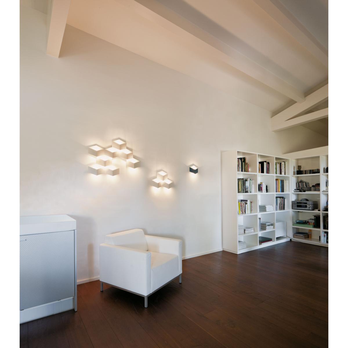 Fold Surface Wall light by Vibia White – image 2