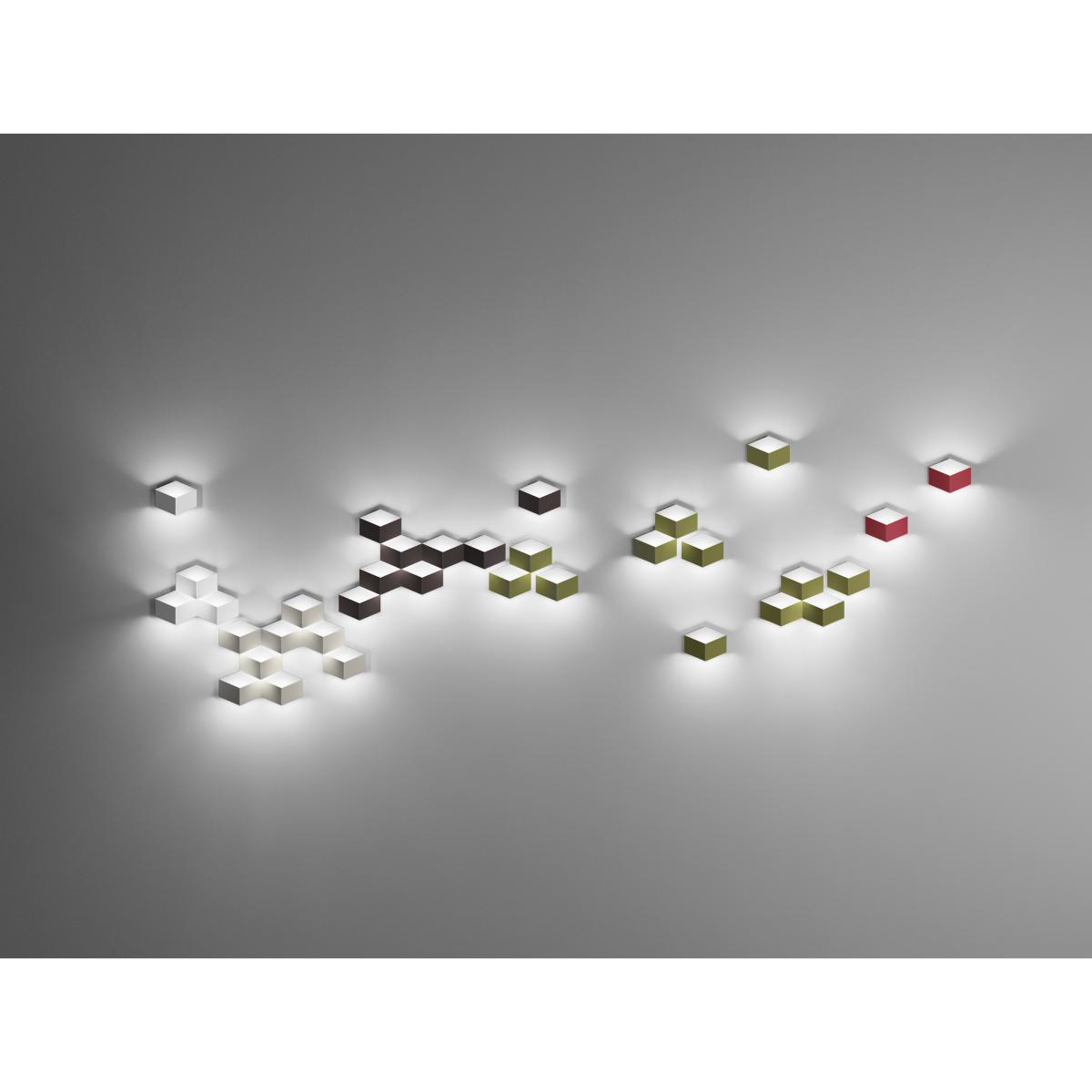Fold Surface Wall light by Vibia White – image 4