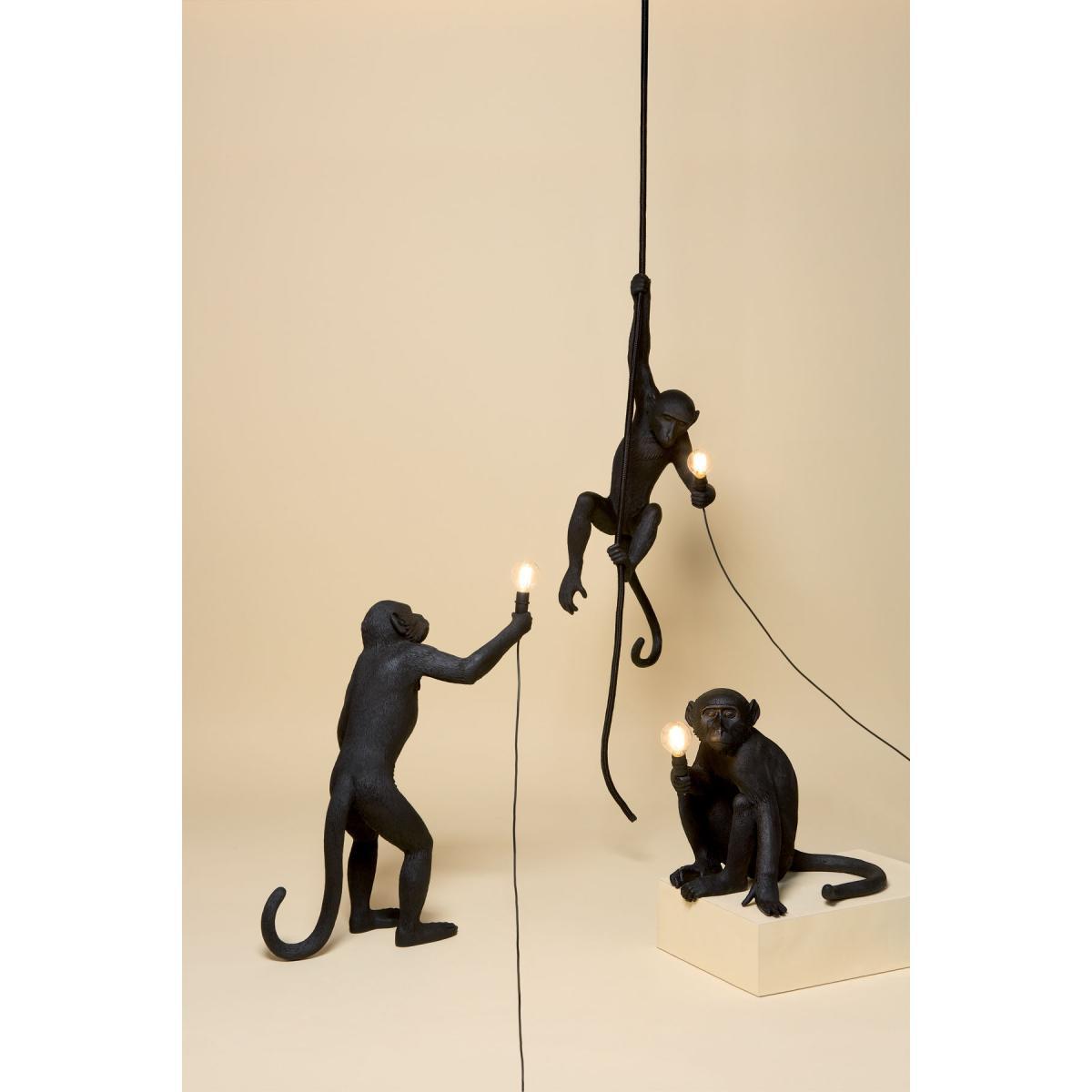 Monkey Hanging Outdoor wall light - / Outdoor - H 76.5 cm by Seletti White – image 7