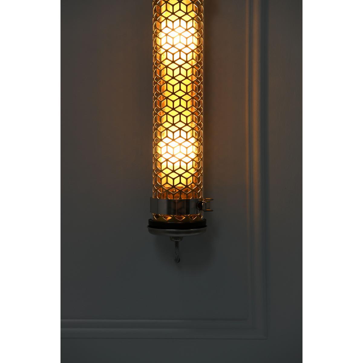 Vendôme Mini Wall light - / Pendant - L 52 cm by SAMMODE STUDIO Silver/Metal – image 4