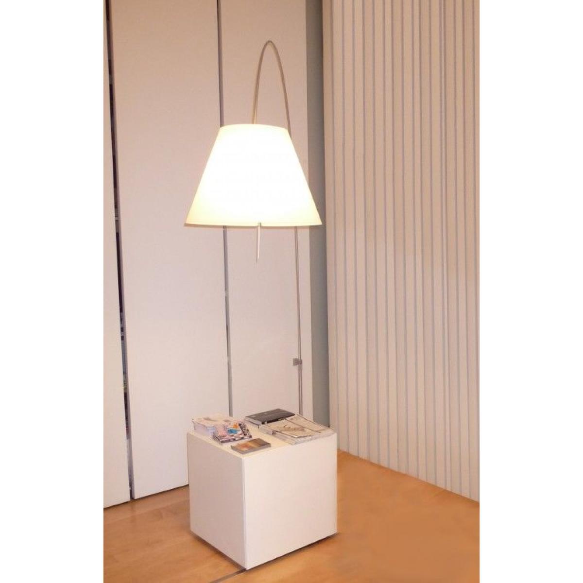Lady Costanza Wall light with plug - Wall fixing by Luceplan Black – image 3