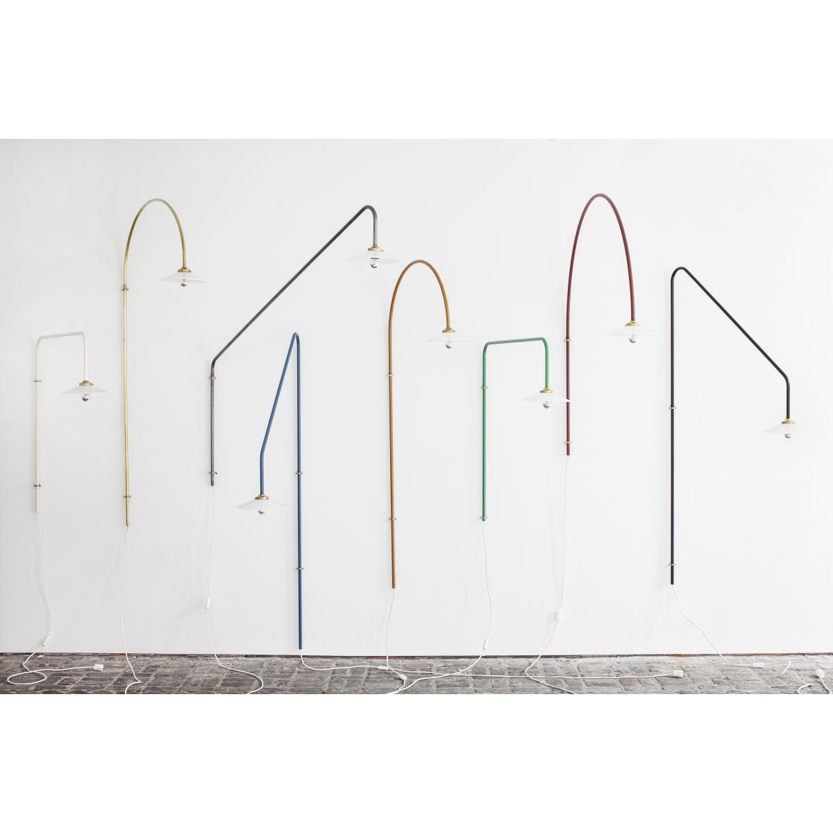 Hanging Lamp n°4 Wall light with plug - / H 180 x L 90 cm by valerie objects Gold/Metal – image 3