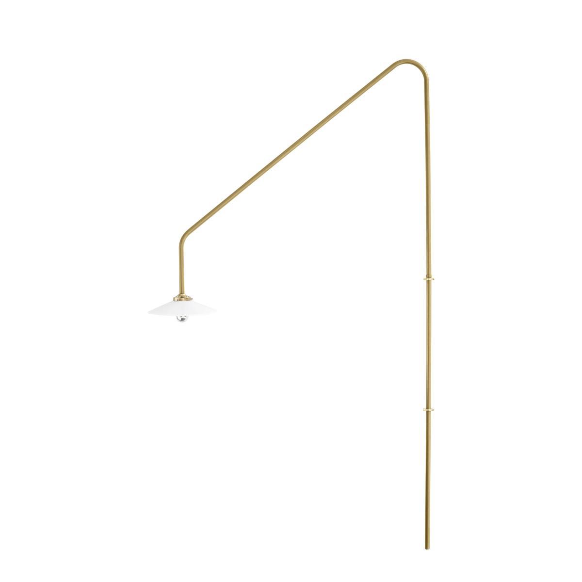 Hanging Lamp n°4 Wall light with plug - / H 180 x L 90 cm by valerie objects Gold/Metal – image 4