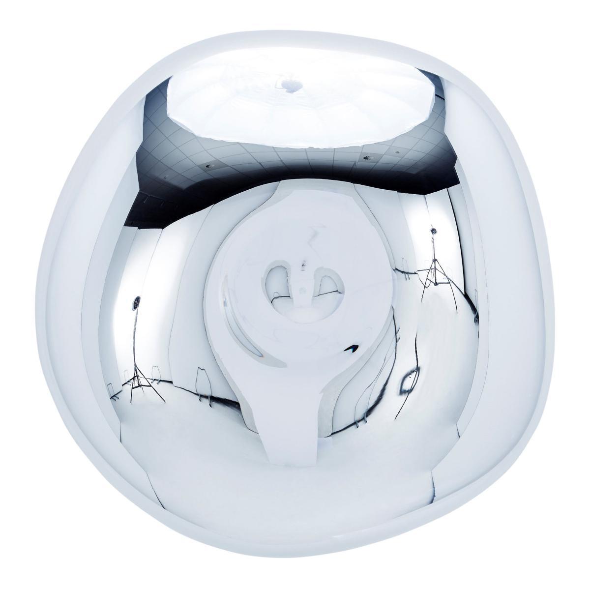 Melt Wall light with plug - Ceiling - Bracket lamp - Ø 50 cm by Tom Dixon Silver/Metal – image 2