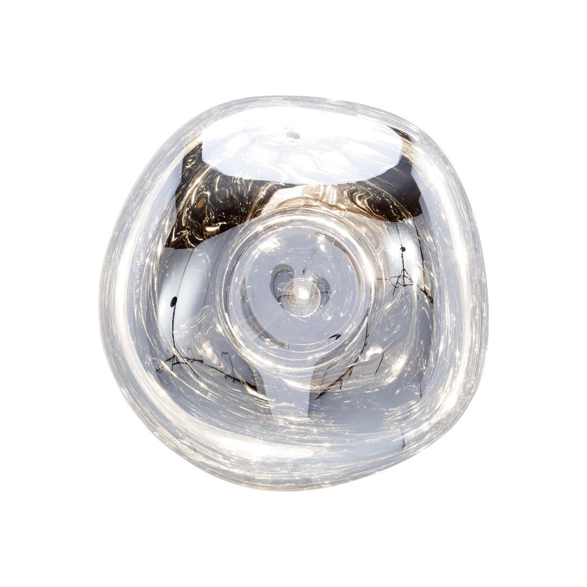 Melt Wall light with plug - Ceiling - Bracket lamp - Ø 50 cm by Tom Dixon Silver/Metal – image 1