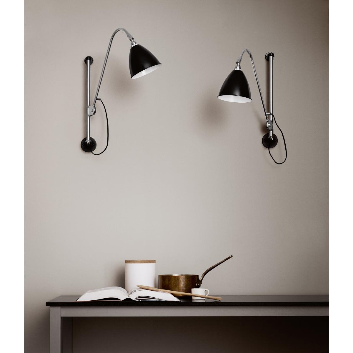 Bestlite BL5 Wall light with plug - 1930 by Gubi White/Gold – image 2