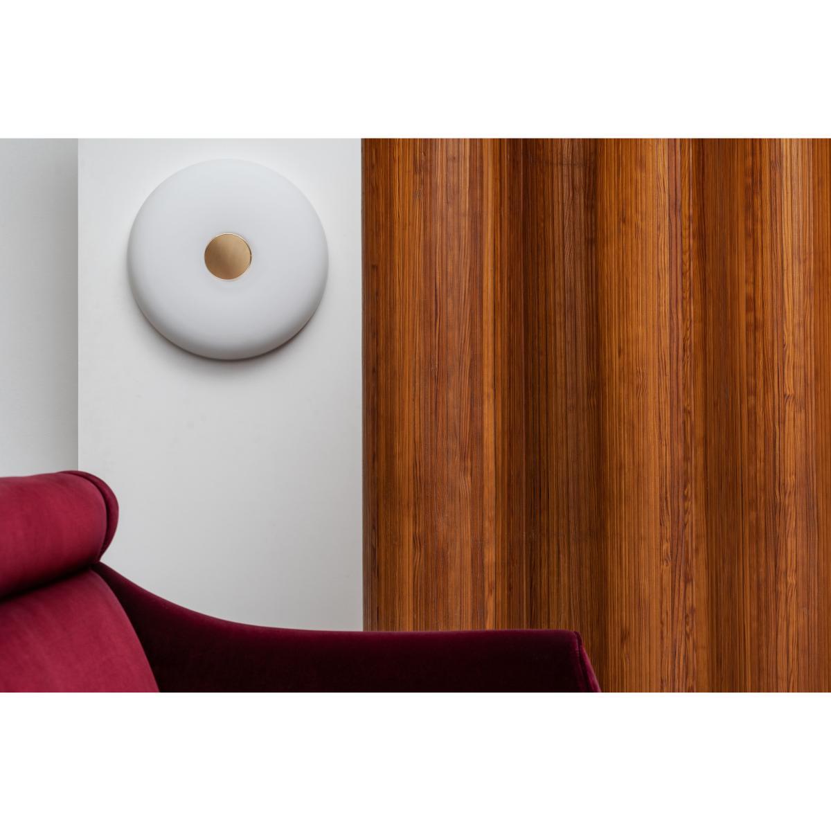 Tropico Grande LED Wall light - / Ceiling light - Ø 48 cm / Blown glass by Fontana Arte White – image 2