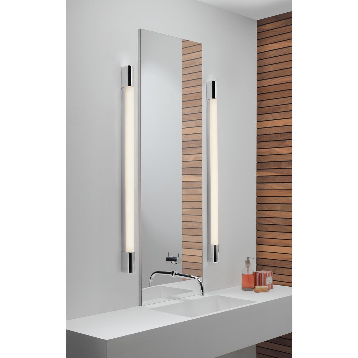Palermo LED Wall light - / L 90 cm - Polycarbonate by Astro Lighting White/Metal – image 3