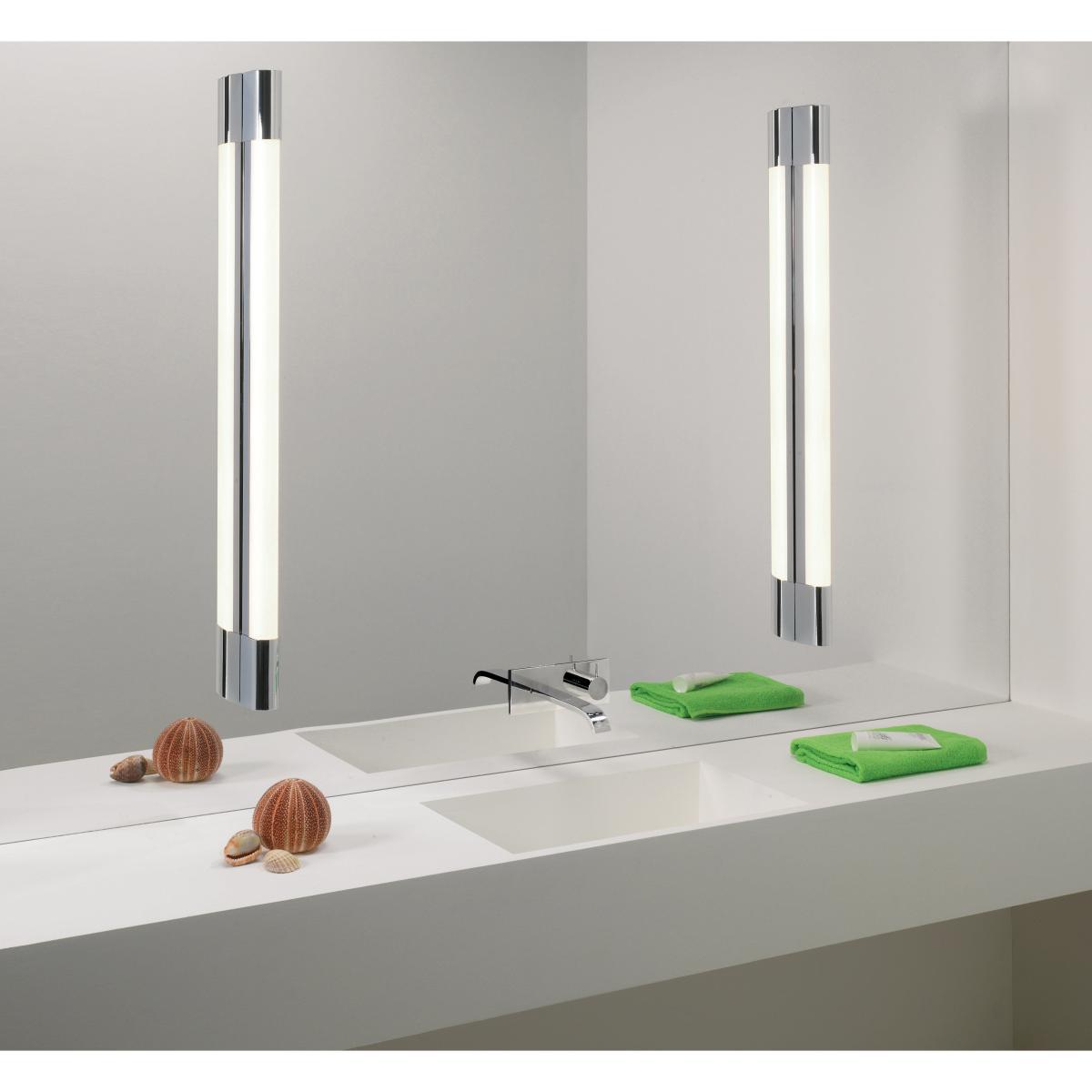 Palermo LED Wall light - / L 90 cm - Polycarbonate by Astro Lighting White/Metal – image 4