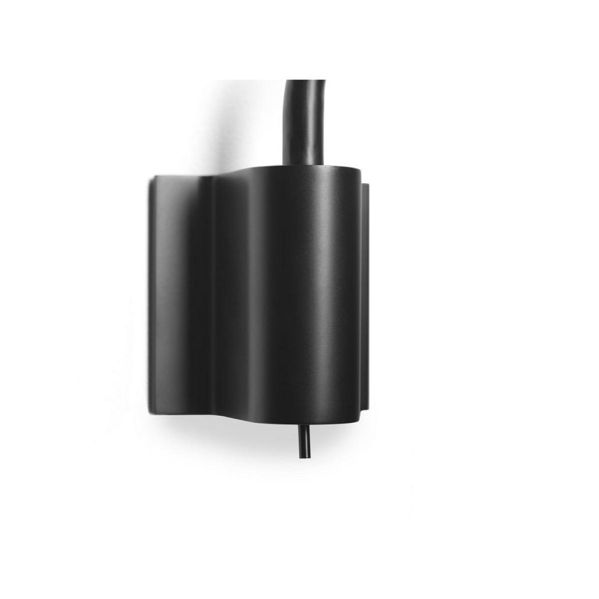 Caravaggio Wall light with plug by Fritz Hansen Black – image 6