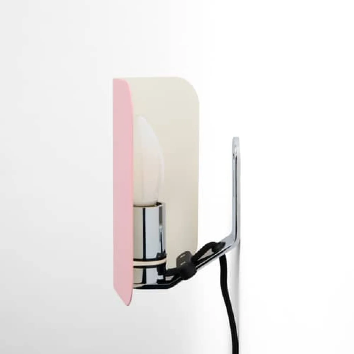Apex Wall light with plug metal red / Orientable - Hay – image 5