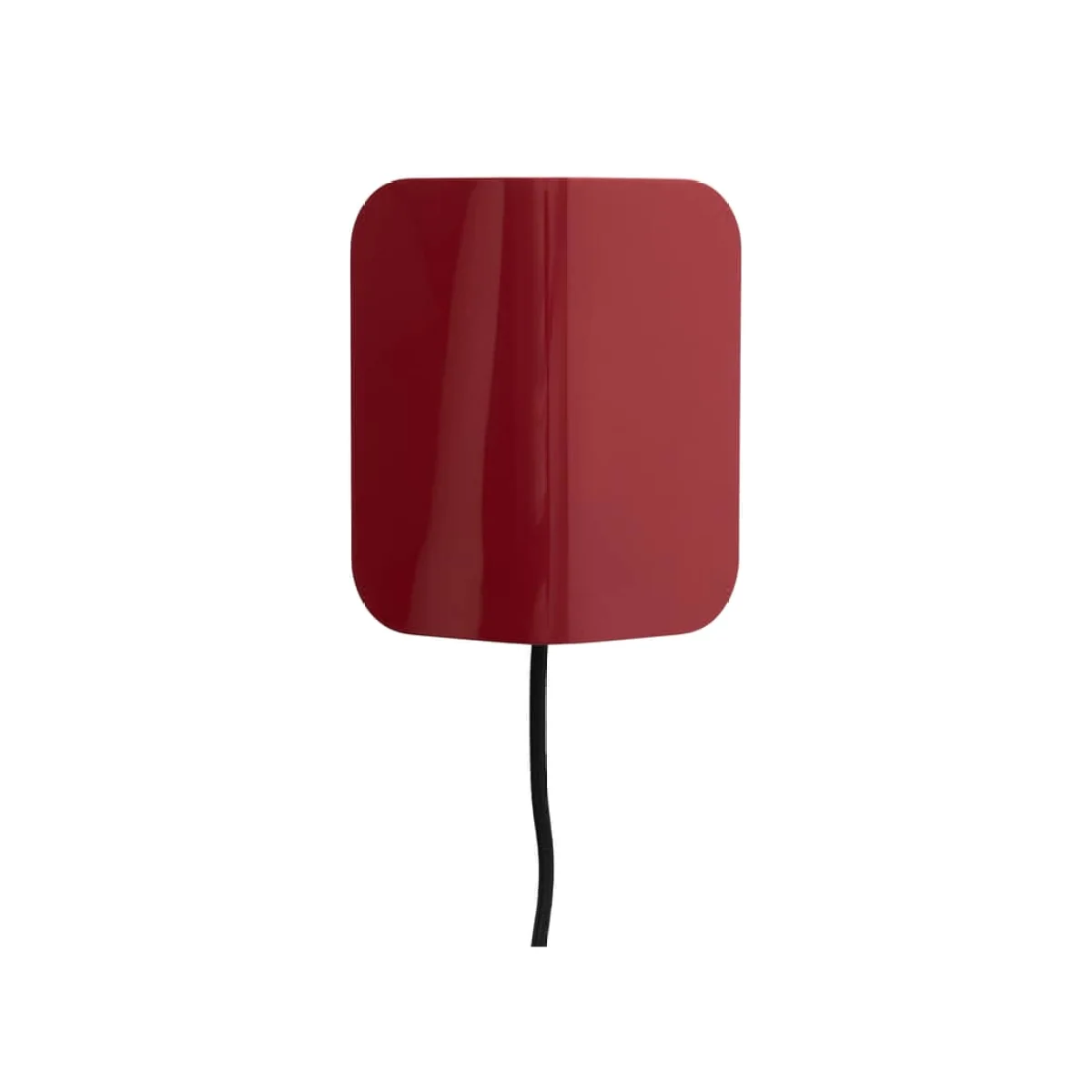 Apex Wall light with plug metal red / Orientable - Hay – image 1