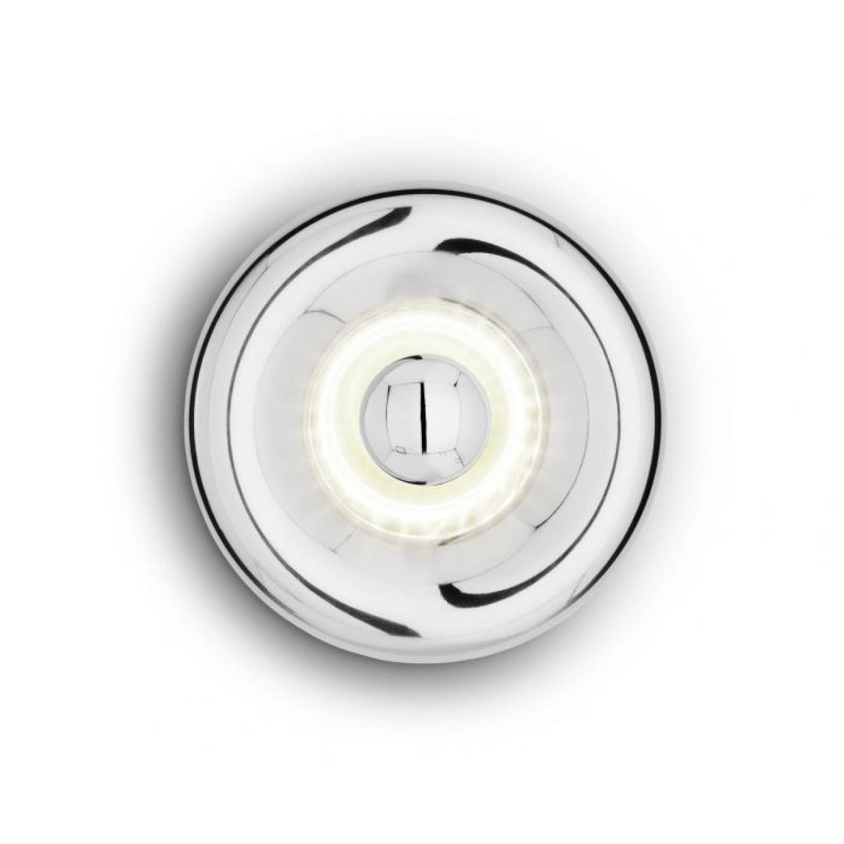 Void Surface LED Wall light - / Ø 30 cm - Metal by Tom Dixon Grey/Silver/Metal – image 3