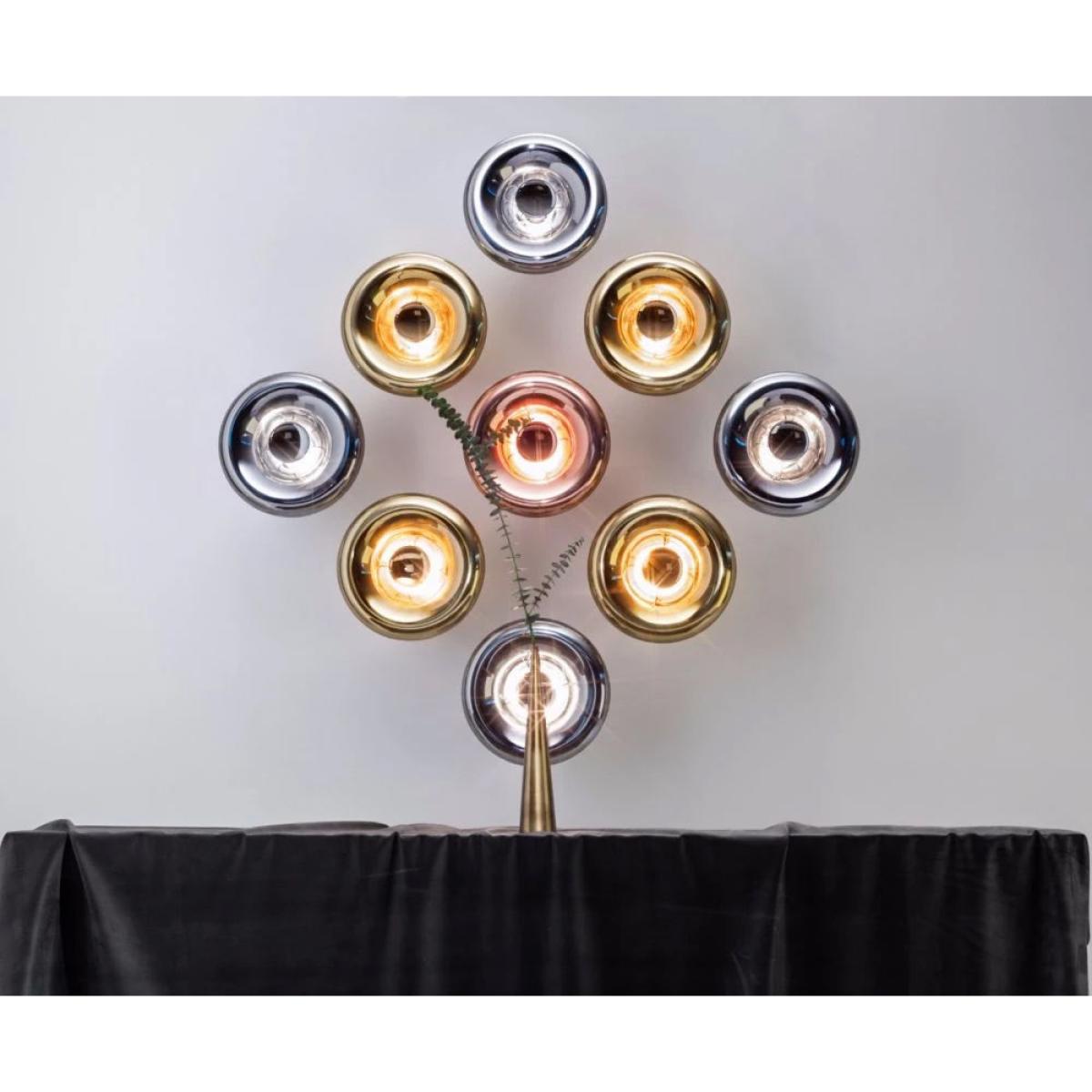 Void Surface LED Wall light - / Ø 30 cm - Metal by Tom Dixon Grey/Silver/Metal – image 5