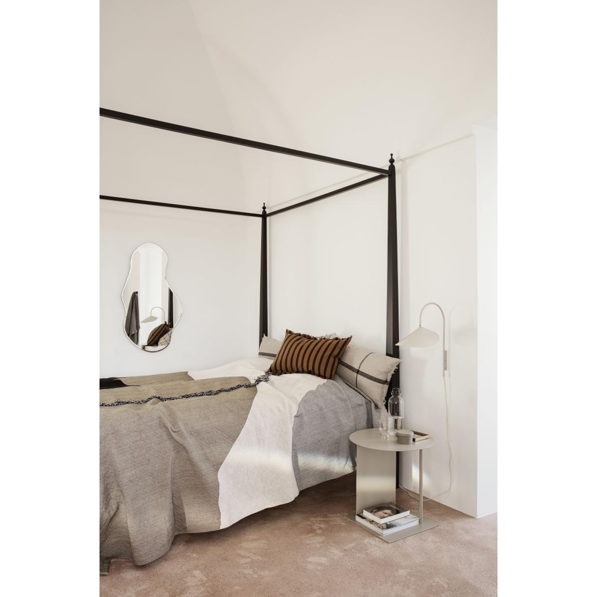 Arum Small Wall light with plug - / H 46 cm - Metal - Adjustable by Ferm Living White/Beige – image 4
