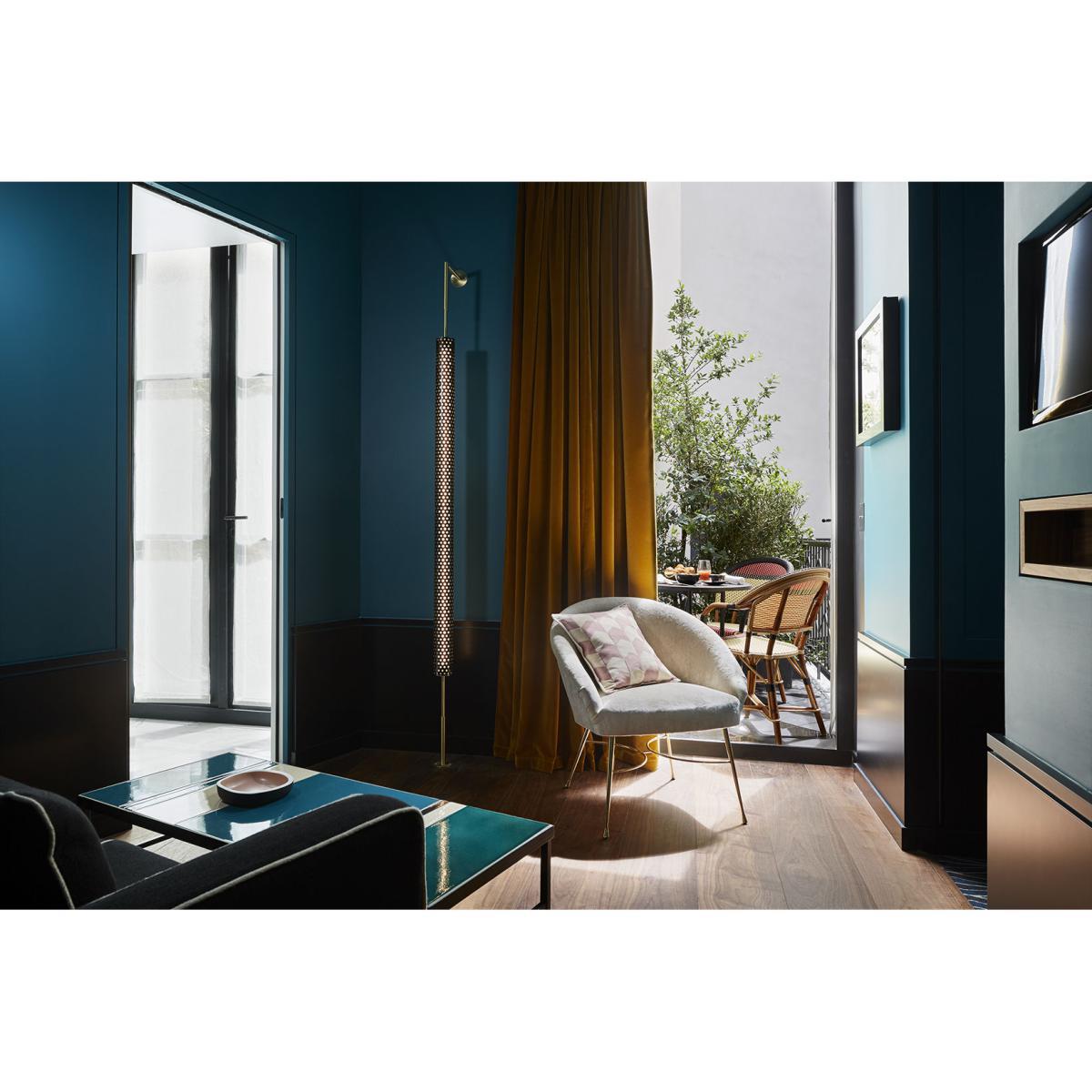 Pol Wall light - H 215 cm by Maison Sarah Lavoine Black/Gold – image 2