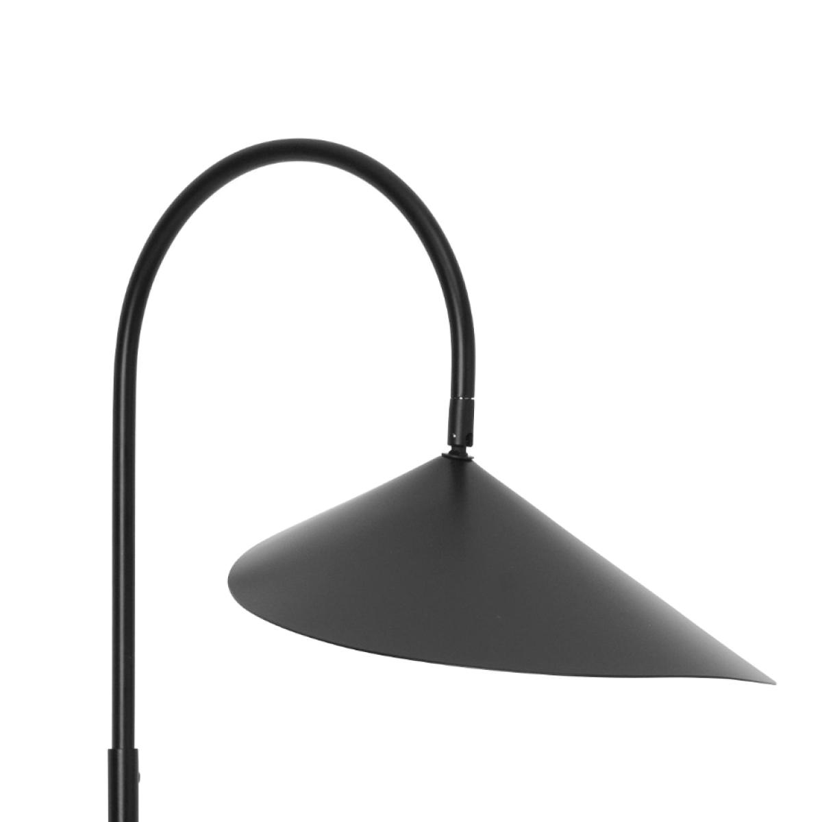 Arum Swivel Tall Wall light with plug metal black / H 127 cm - Adjustable - Ferm Living – image 1