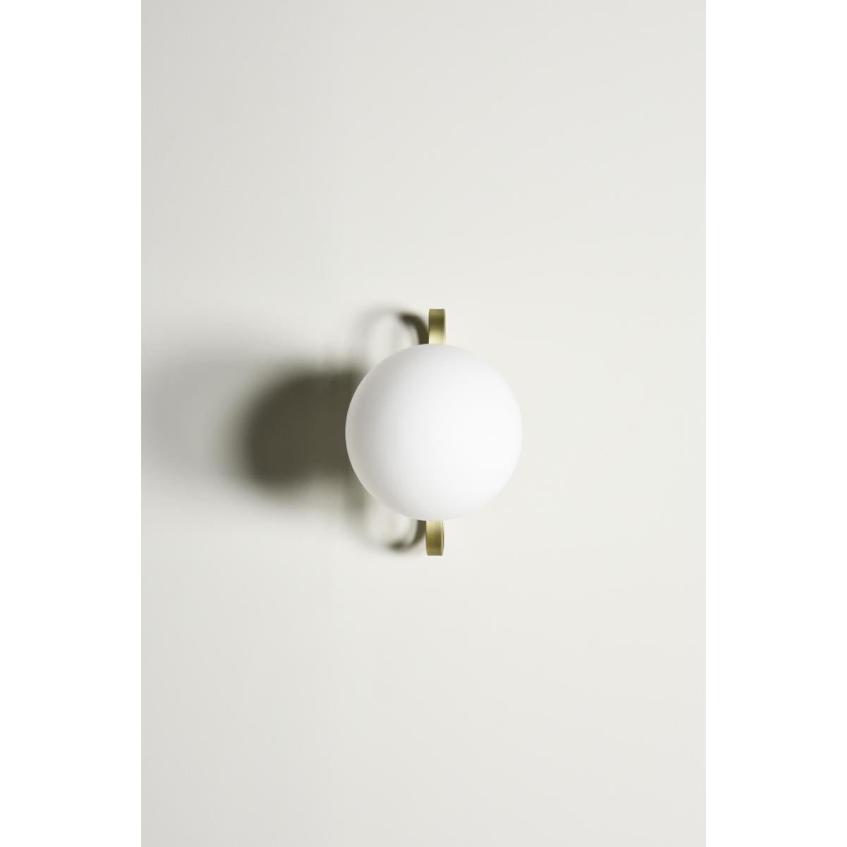 Cime Large OUTDOOR Bathroom wall light - / Ø 20 cm by ENOstudio Gold/Metal – image 2