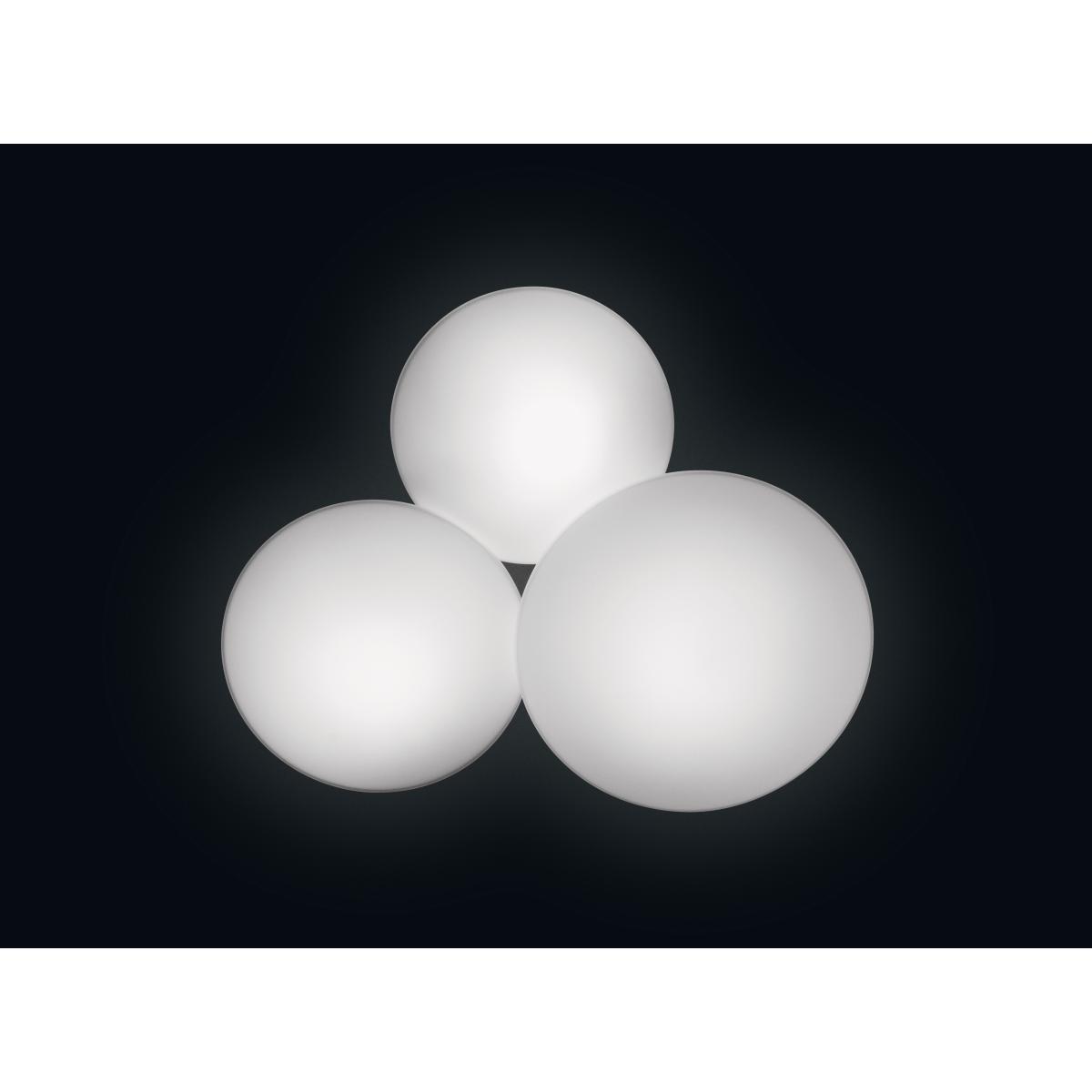 Puck Triple LED Wall light - Ceiling lamp by Vibia White – image 3