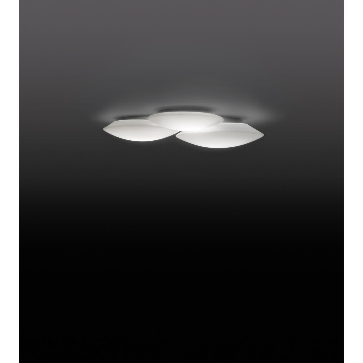 Puck Triple LED Wall light - Ceiling lamp by Vibia White – image 4