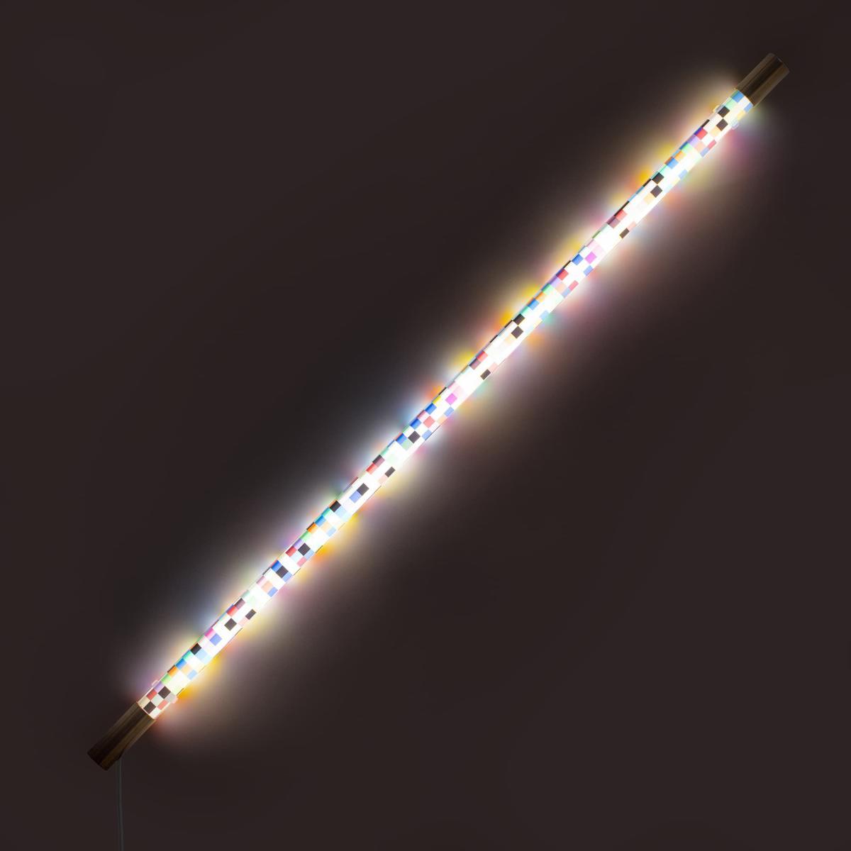 Linea Pixled Wall light with plug - / LED - H 124 cm by Seletti Multicoloured – image 4