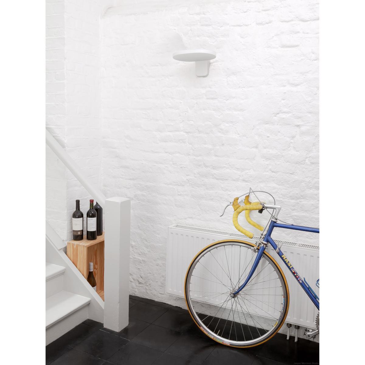 Oplight LED W1 Wall light - / Small - L 22 x D. 19 cm by Flos White – image 2