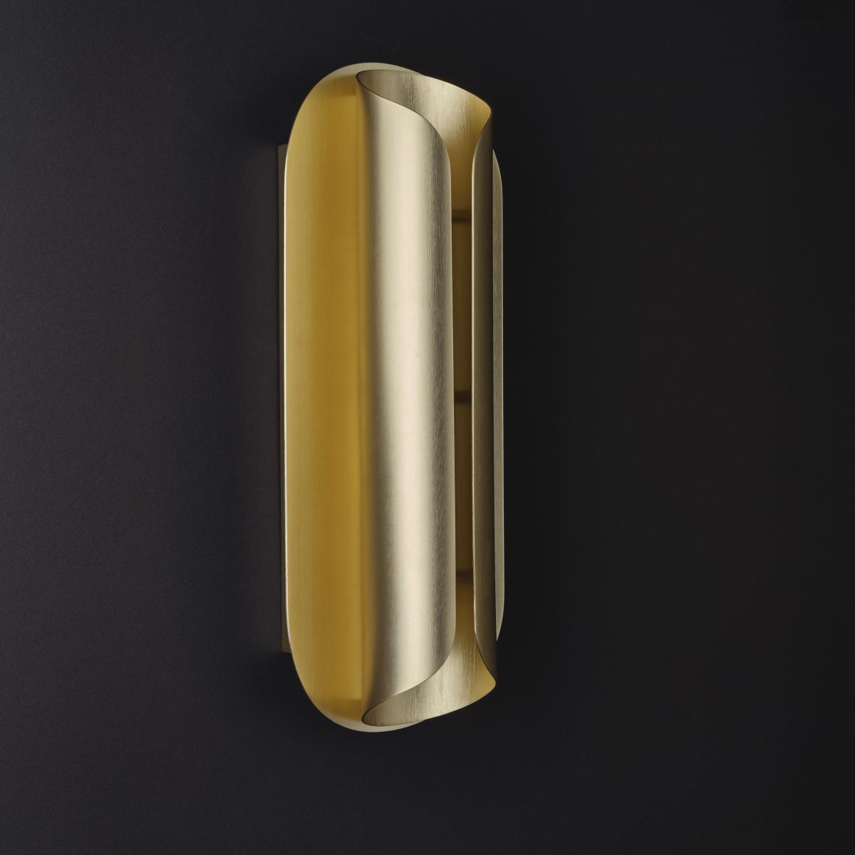 Rosalie LED Wall light - / H 40 x L 15 cm - Metal by DCW éditions Gold/Metal – image 3