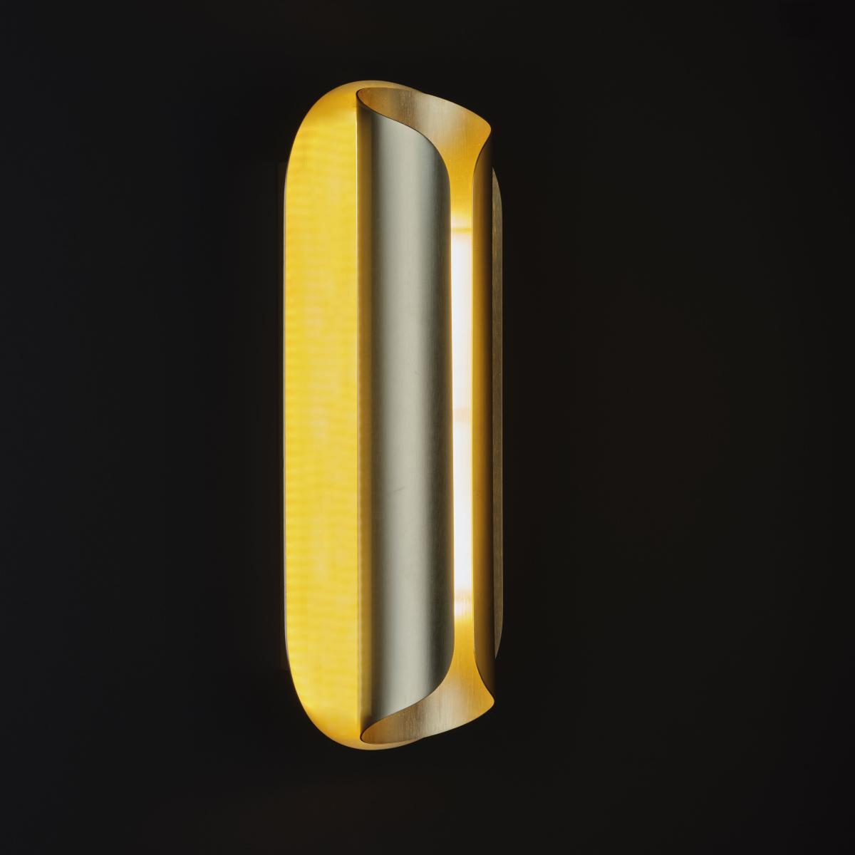 Rosalie LED Wall light - / H 40 x L 15 cm - Metal by DCW éditions Gold/Metal – image 4