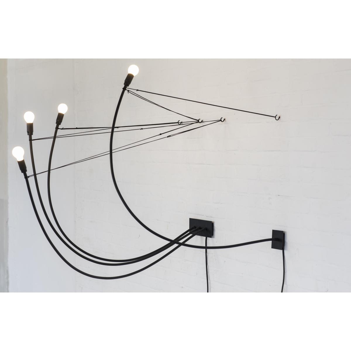 Cravache Wall light - Regular / or wall light - H 131 cm by Serax Black – image 4