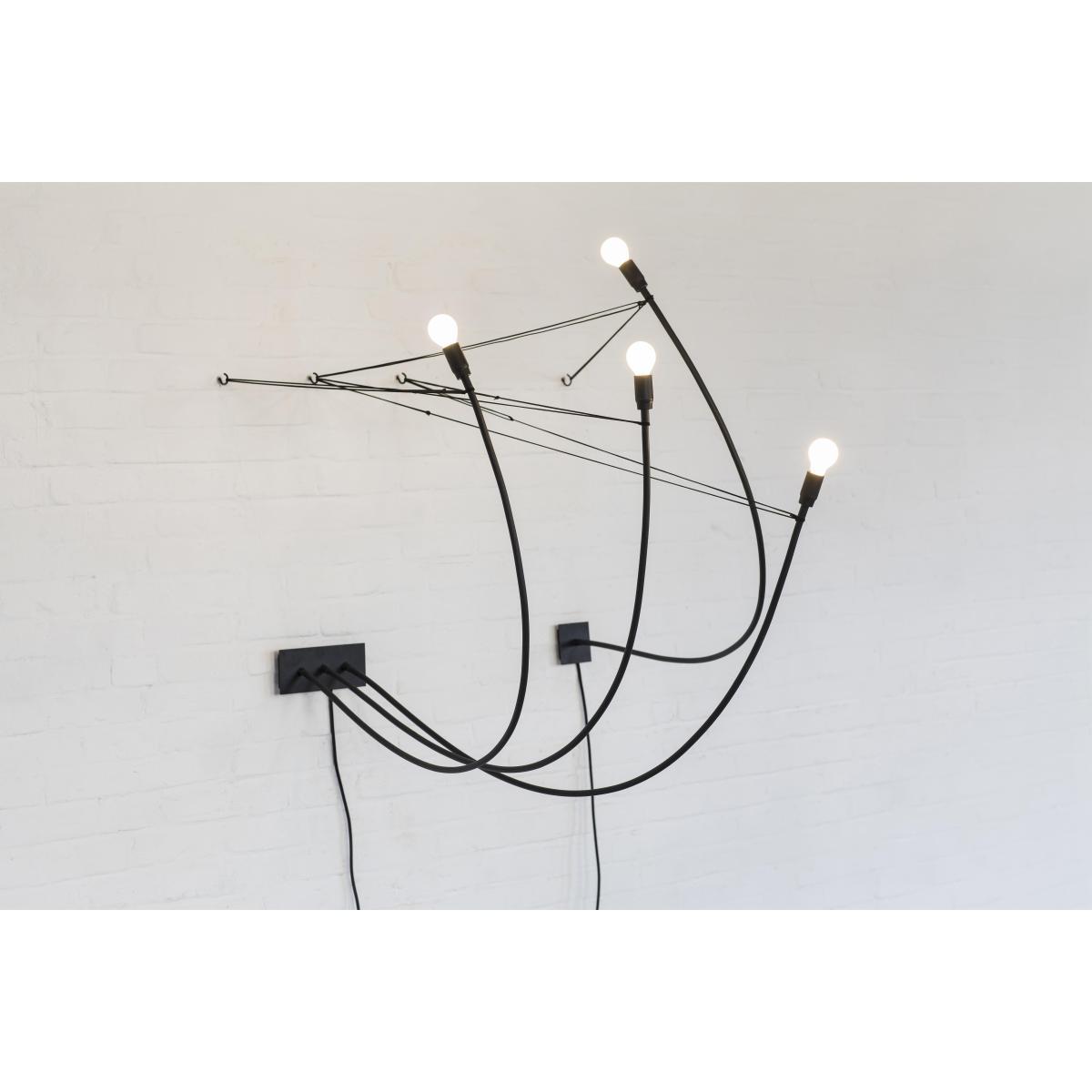 Cravache Wall light - Regular / or wall light - H 131 cm by Serax Black – image 6