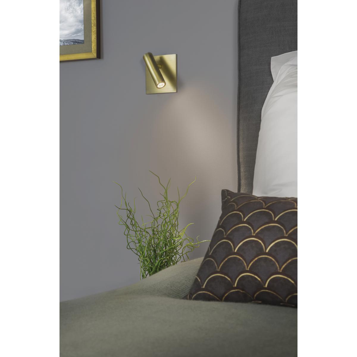 Enna Square LED Wall light - / Adjustable small reading lamp - Switch by Astro Lighting White – image 2