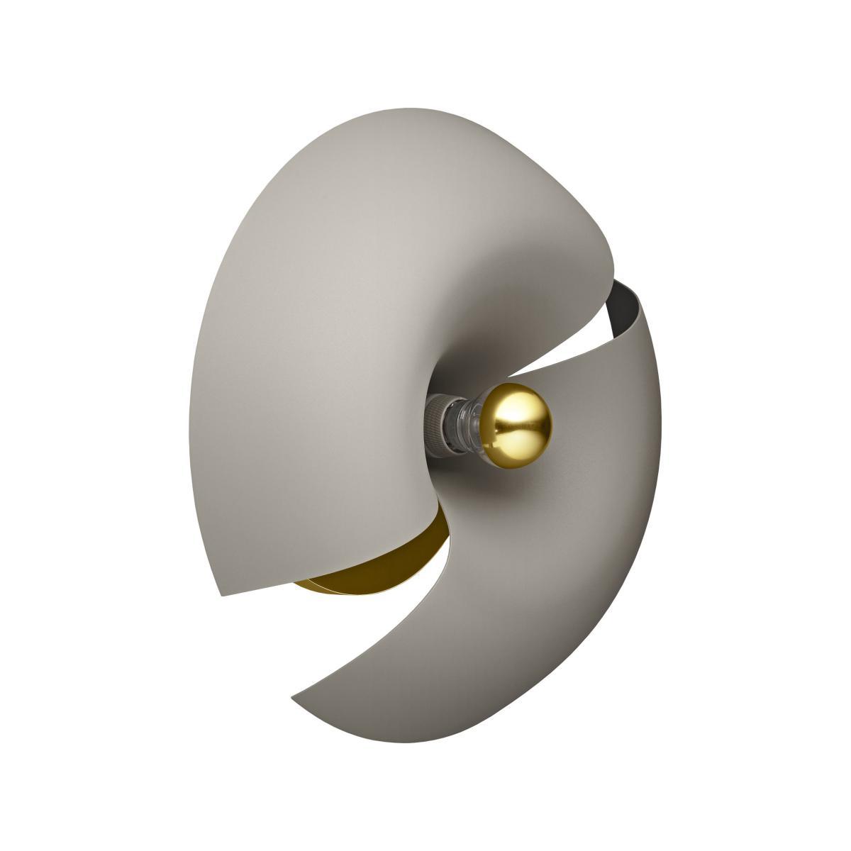 Cycnus Wall light - Ø45xH18 CM by AYTM Grey/Beige – image 2