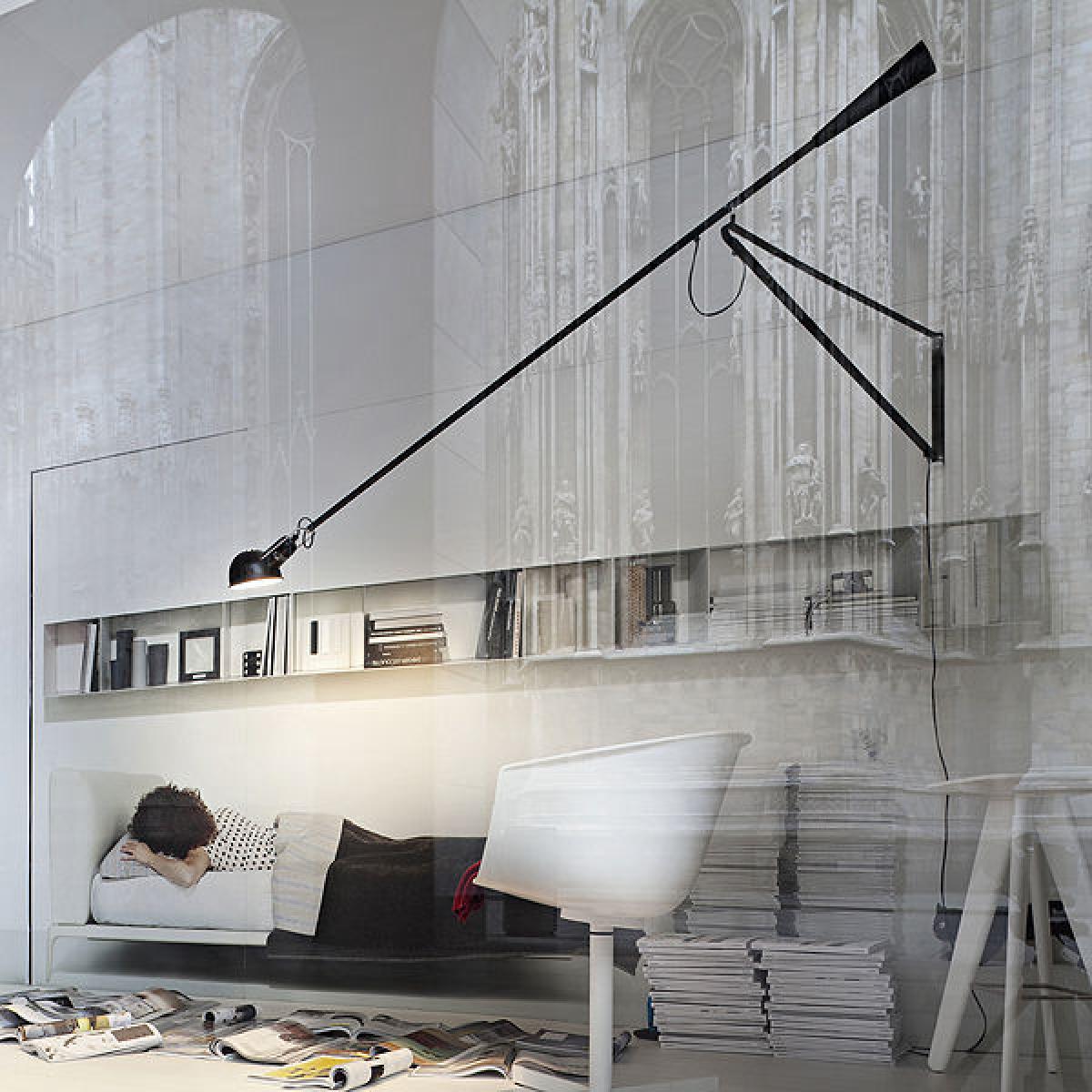 265 Wall light with plug by Flos Black – image 2