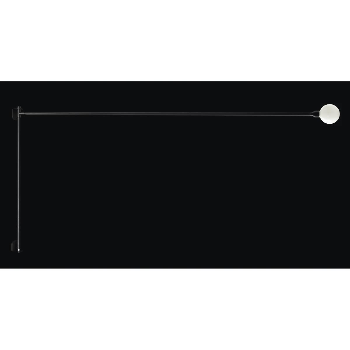 Potence pivotante by Charlotte Perriand Wall light with plug by Nemo Black – image 4