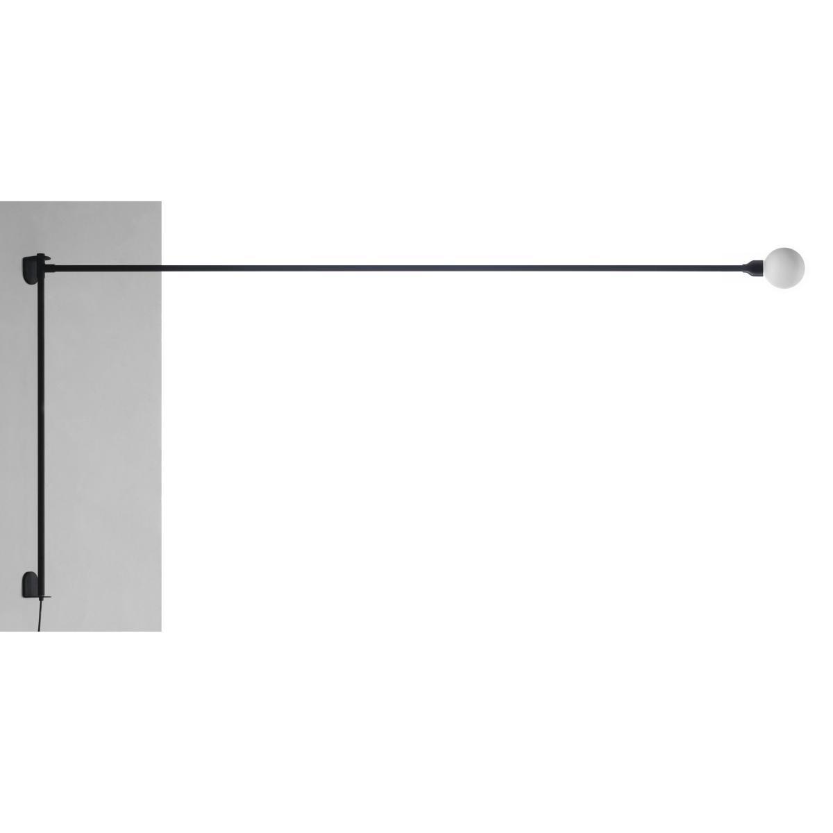 Potence pivotante by Charlotte Perriand Wall light with plug by Nemo Black – image 5