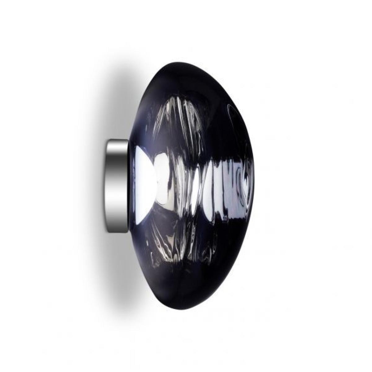Melt LED Wall light - / Ø 50 cm - Metallic polycarbonate (changes colour) by Tom Dixon Grey – image 4