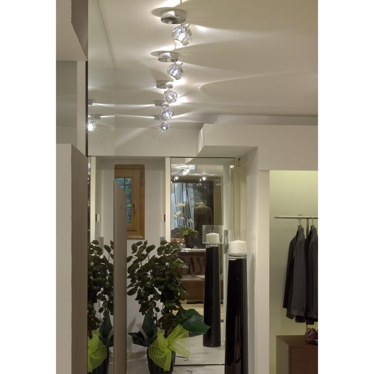 Beluga Wall light - Ceiling light - glass version by Fabbian Yellow – image 5