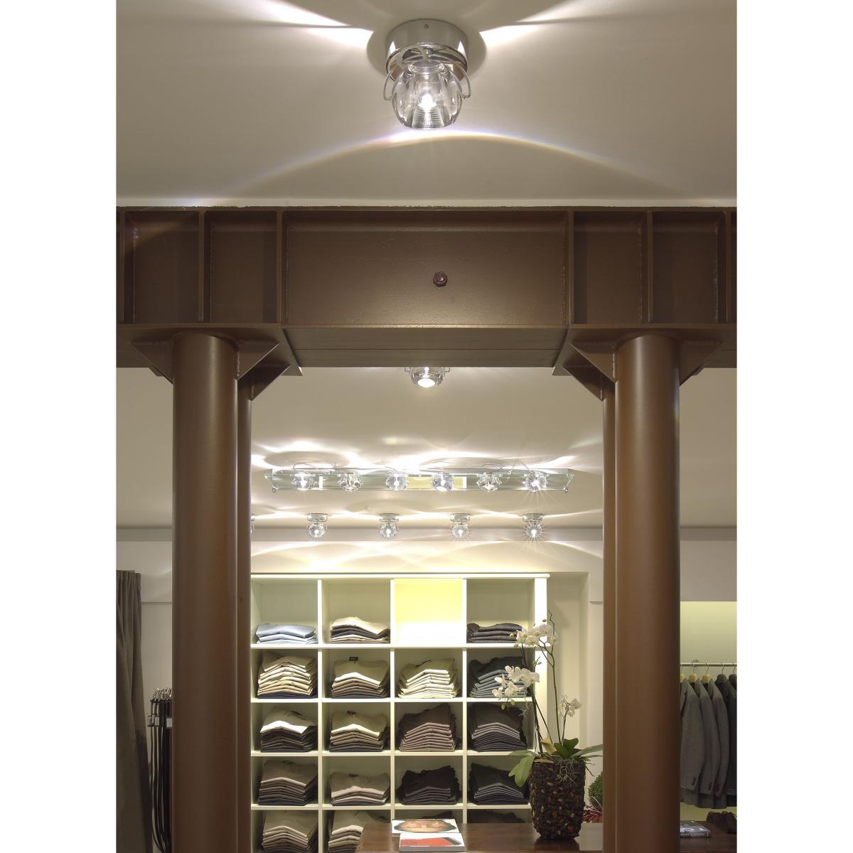Beluga Wall light - Ceiling light - glass version by Fabbian Yellow – image 8