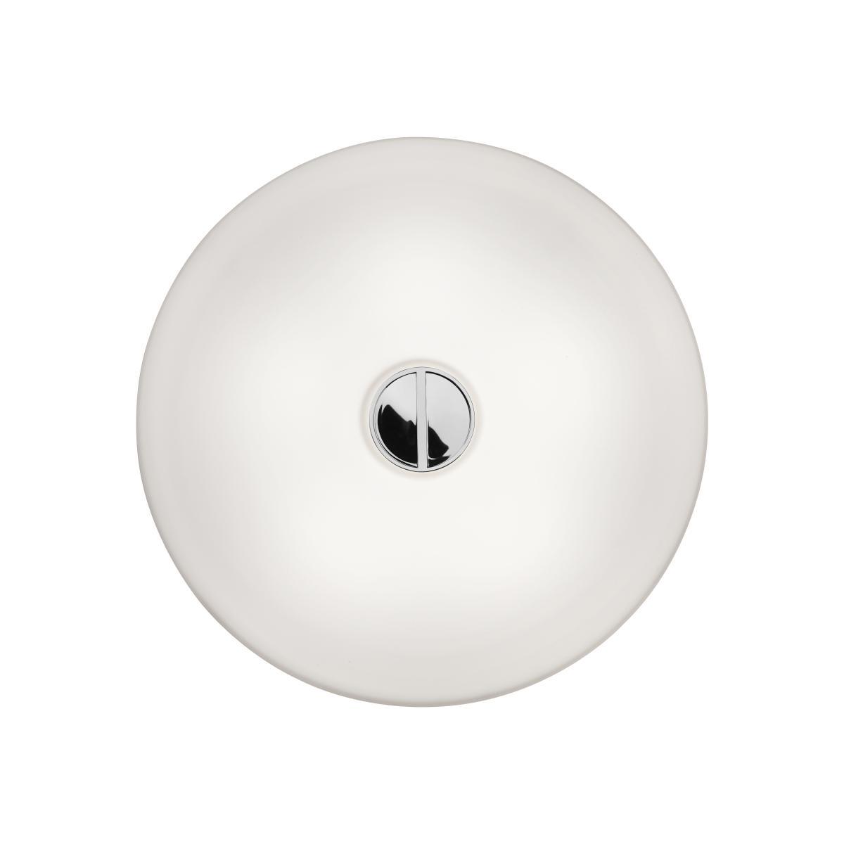 Mini Button OUTDOOR Outdoor wall light by Flos White – image 1