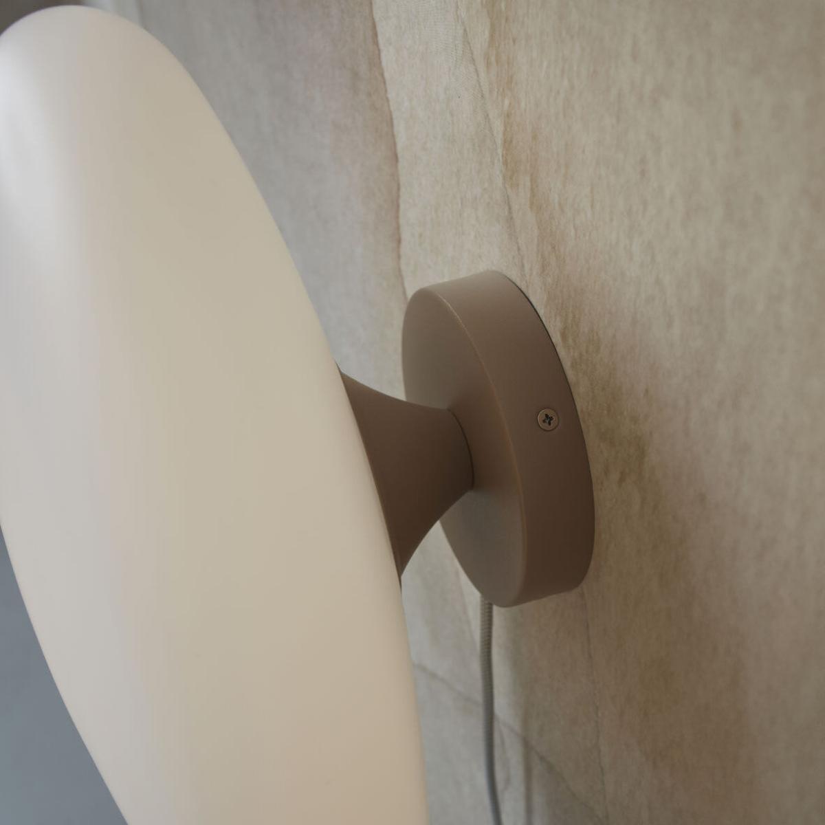 Sapporo Wall light with plug glass white / Ø 34 cm - It's about Romi – image 5