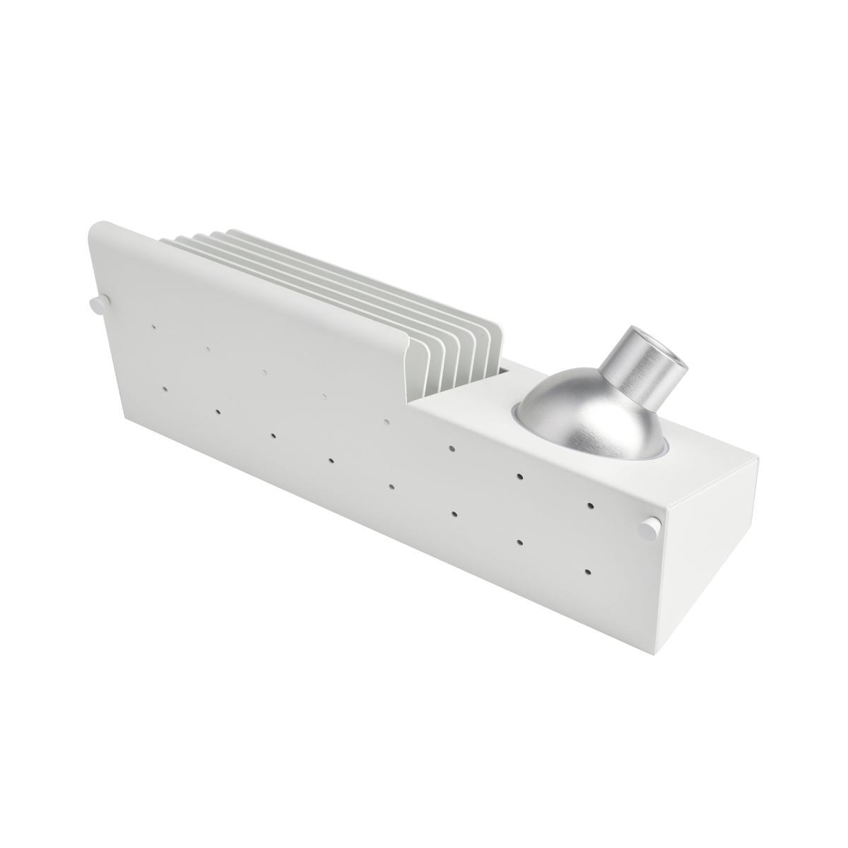Biny LED Gauche Wall light - / 1957 reissue - L 27 cm by DCW éditions White – image 4