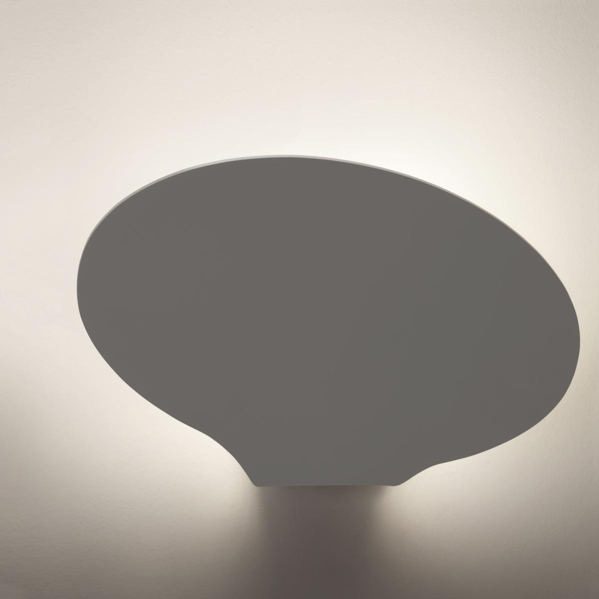 Glu Wall light by Fabbian White – image 3