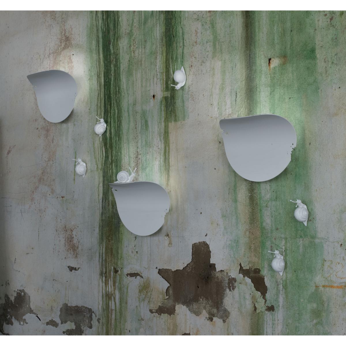 Va-lentina Wall light - LED - L 30 x H 20 cm by Karman White – image 3