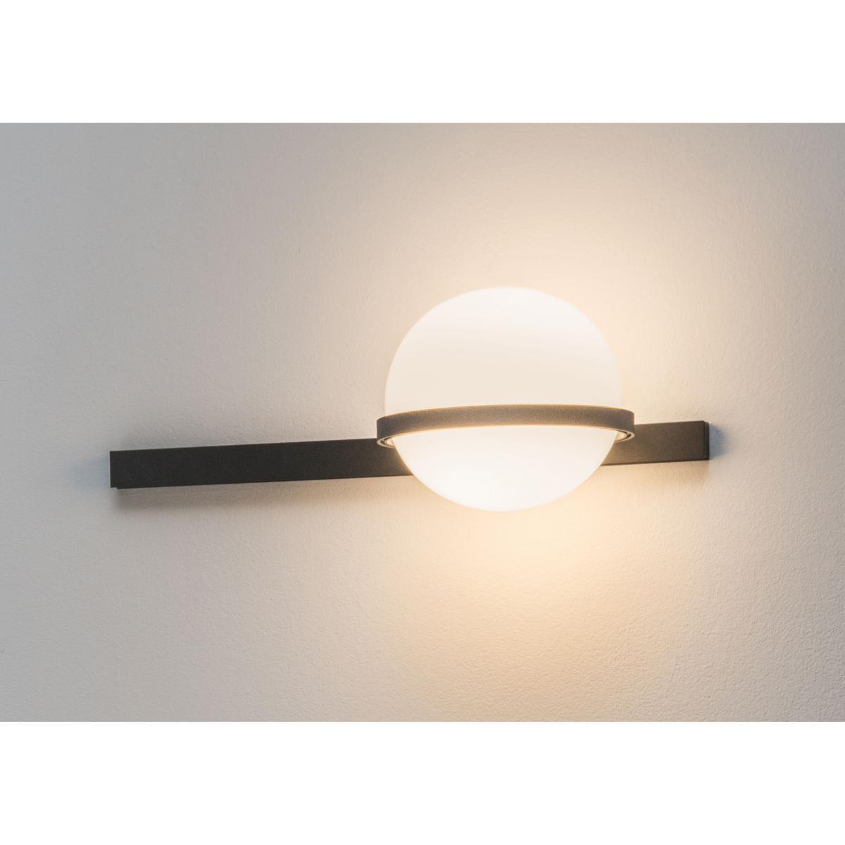 Palma Wall light - / Horizontale by Vibia Grey – image 2