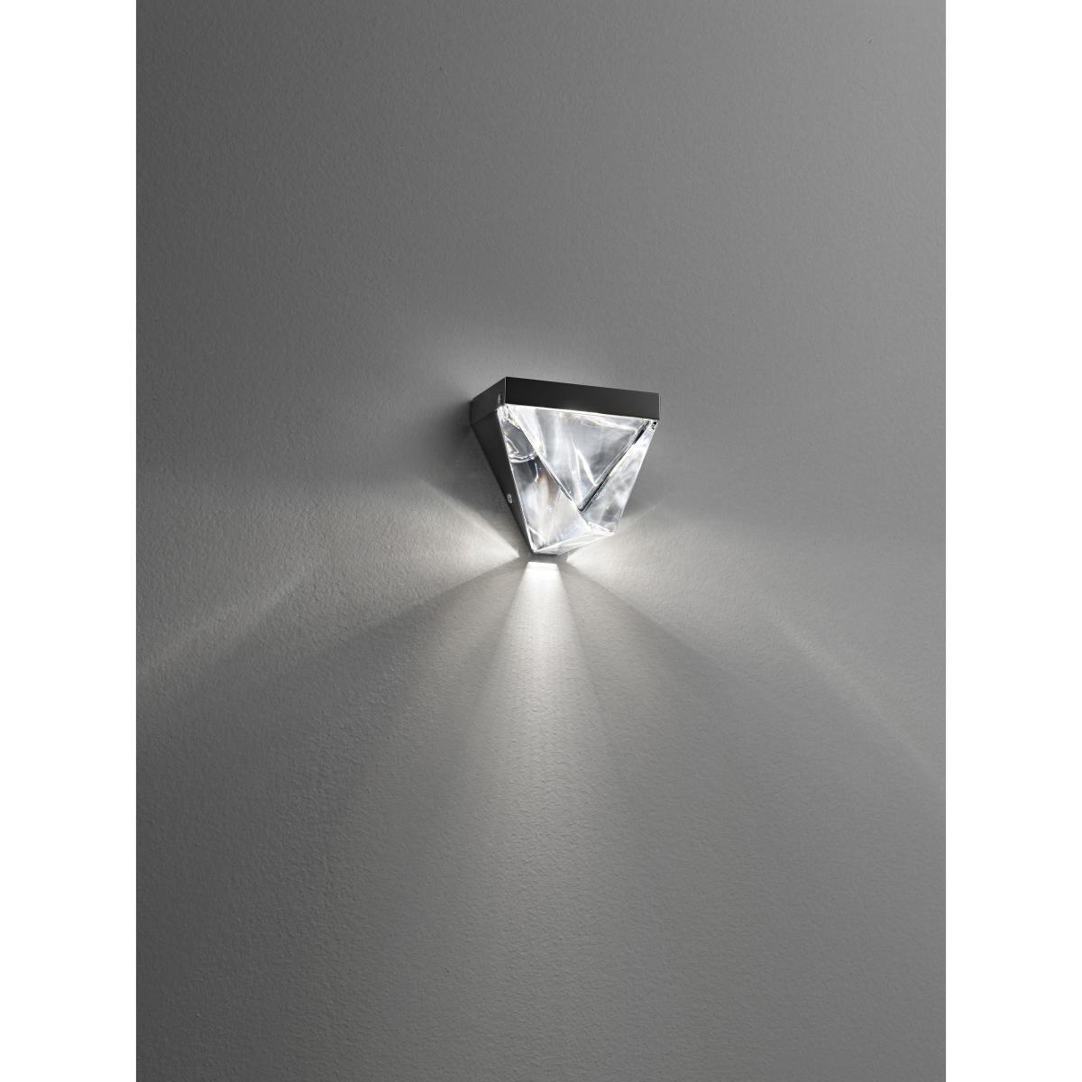 Tripla LED Wall light - Crystal by Fabbian Transparent – image 2