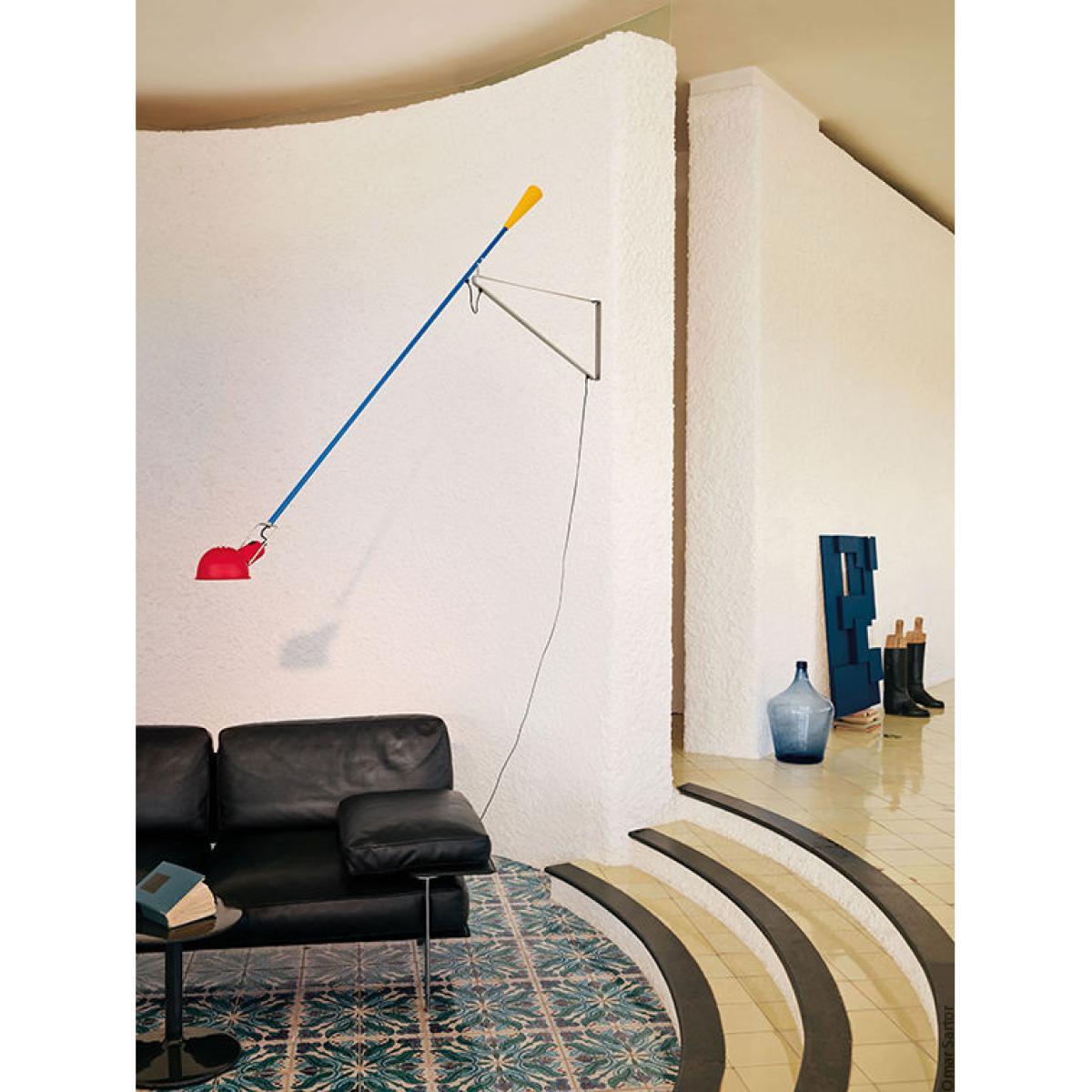 265 Wall light with plug - / L 205 cm - 1973 model by Flos Multicoloured – image 2